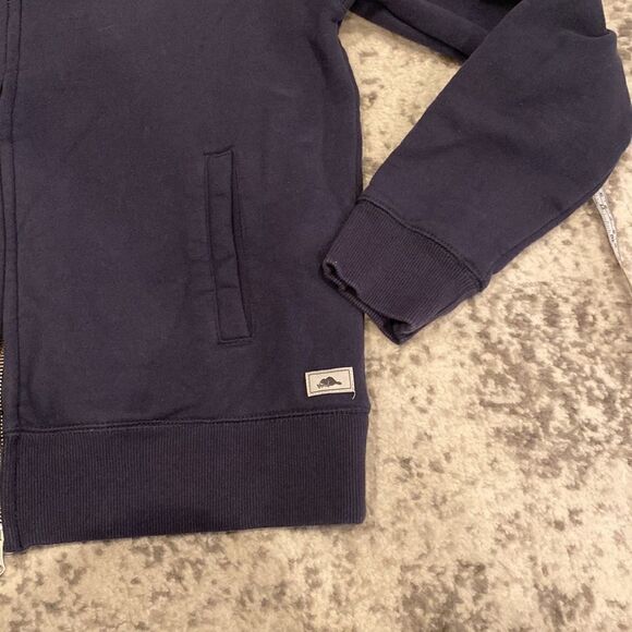 roots 73 womens zip up fleece lined sweatshirt track jacket size L in EUC - Picture 3 of 8